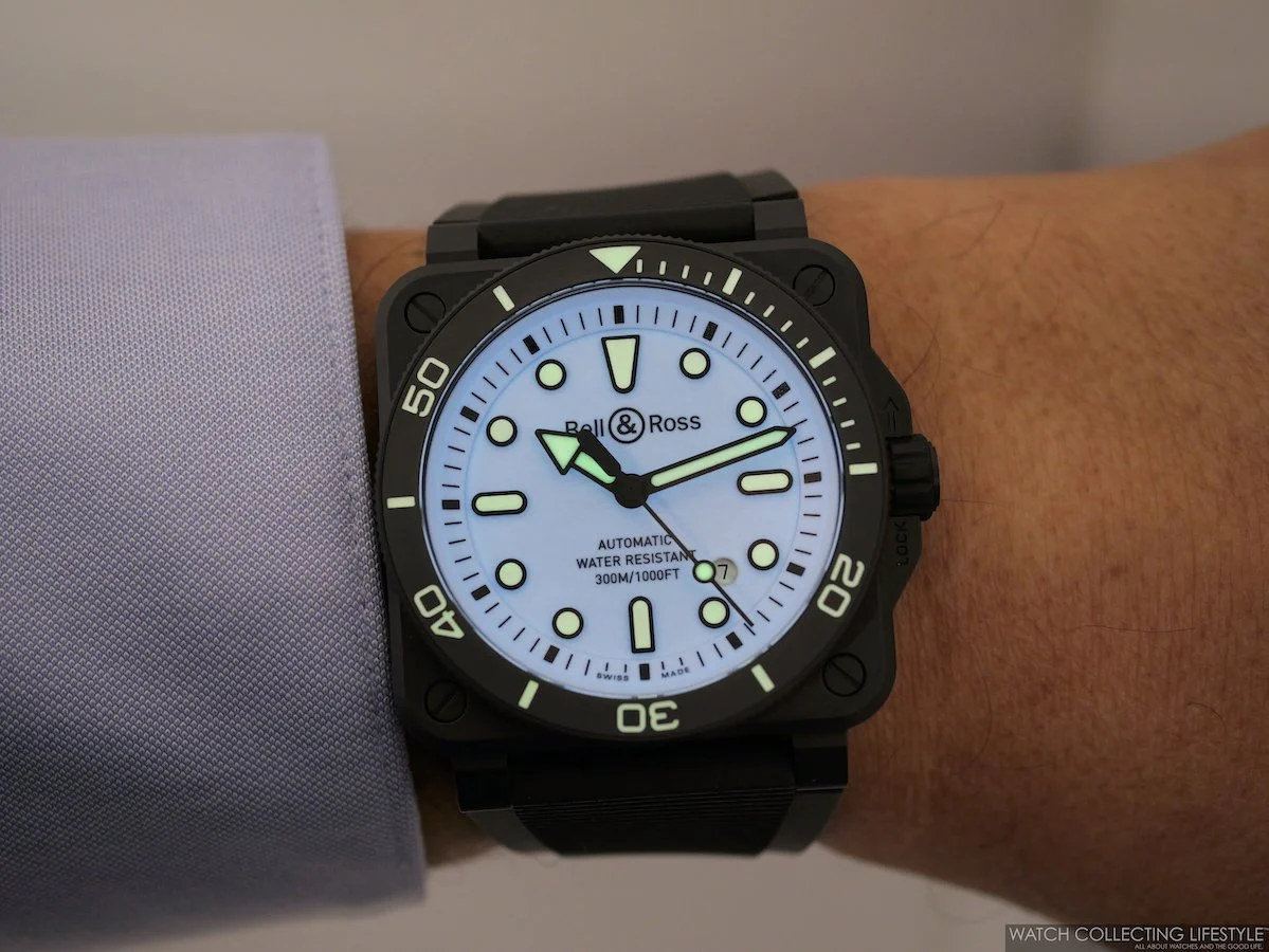 Insider: Bell & Ross BR 03 Diver Full Lum Ceramic. The